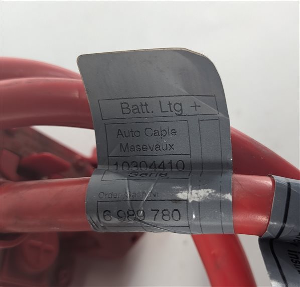 Thumbnail 7: 2008 BMW 535I (E60) 3.0L POSITIVE BATTERY CABLE w/SAFETY BATTERY TERMINAL