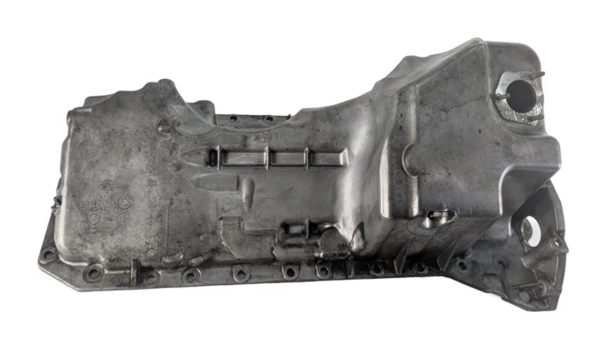 Thumbnail 2: 2008-2010 BMW 535i (E60) 3.0L N54 TWIN TURBO ENGINE MOTOR OIL FLUID PAN SUMP