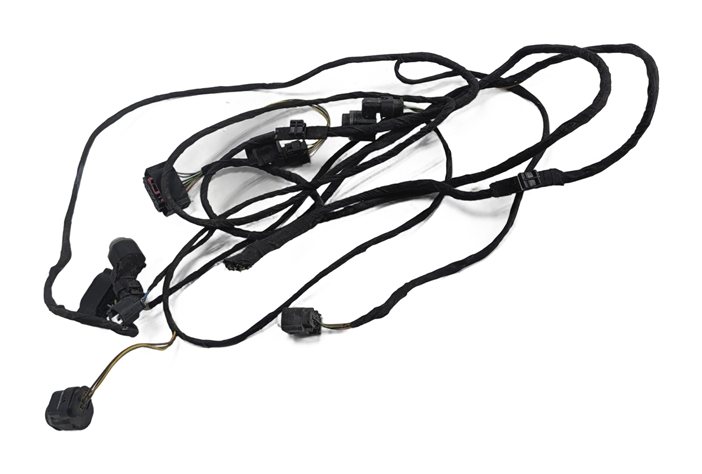 Thumbnail 3: 2012 BMW 750I (F01) REAR PARK ASSIST PDC SENSOR SET/4 w/HARNESS (Silver)