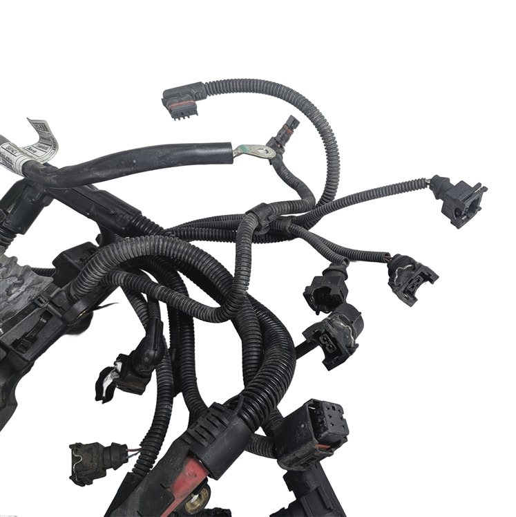 Thumbnail 3: 2012 BMW 750I (F01) 4.4L (N63) ENGINE MOTOR WIRE WIRING HARNESS LOOM