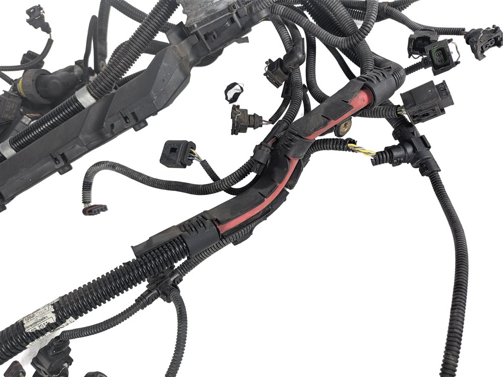 Thumbnail 4: 2012 BMW 750I (F01) 4.4L (N63) ENGINE MOTOR WIRE WIRING HARNESS LOOM