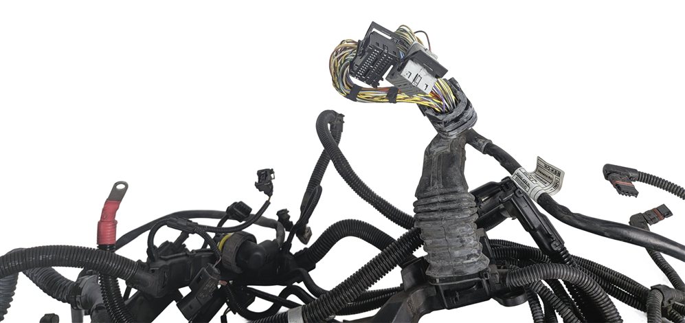 Thumbnail 6: 2012 BMW 750I (F01) 4.4L (N63) ENGINE MOTOR WIRE WIRING HARNESS LOOM
