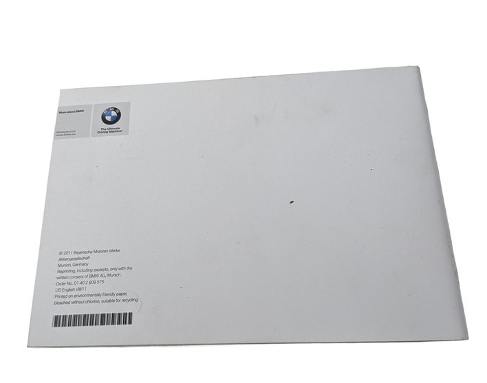Thumbnail 9: 2012 BMW 750I (F01) 4.4L OWNER'S MANUAL BOOKLET HANDBOOK w/ LEATHER CASE SET