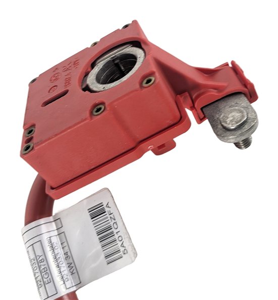 Thumbnail 6: 2012 BMW 750I (F01) 4.4L POSITIVE POWER BATTERY CABLE LEAD w/ SAFETY TERMINAL
