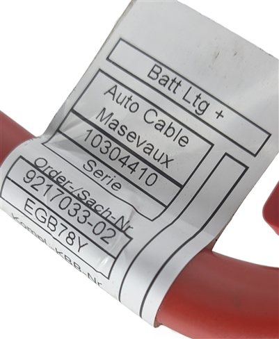 Thumbnail 8: 2012 BMW 750I (F01) 4.4L POSITIVE POWER BATTERY CABLE LEAD w/ SAFETY TERMINAL