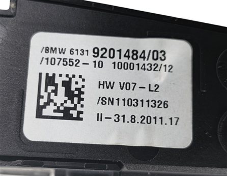 Thumbnail 9: 2012 BMW 750I (F01) CENTER CONSOLE DSC PDC CAMERA DRIVE DYNAMIC SWITCH PANEL
