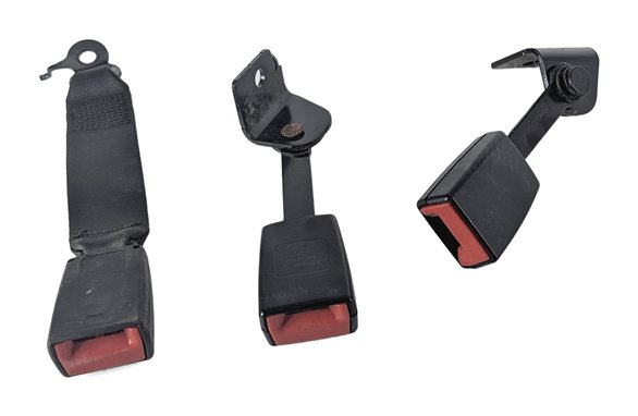 2012 BMW 750I (F01) REAR SEAT SEATBELT BUCKLE RECEIVER SET/3 (Black)