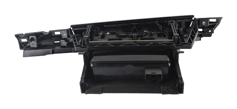 Thumbnail 4: 2012 BMW 750I (F01) UPPER CENTER DASH STORAGE COMPARTMENT CUBBY DOOR LID (Ash)