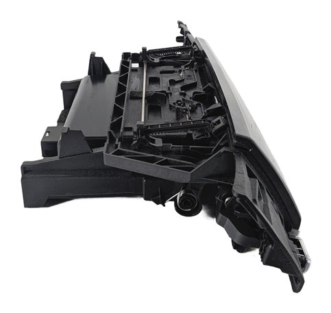 Thumbnail 5: 2012 BMW 750I (F01) UPPER CENTER DASH STORAGE COMPARTMENT CUBBY DOOR LID (Ash)