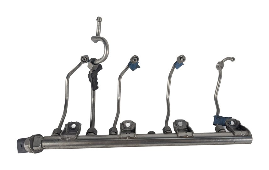 Thumbnail 4: 2012 BMW 750I (F01) 4.4L (N63) ENGINE HIGH PRESSURE FUEL RAIL LEFT & RIGHT SET/2