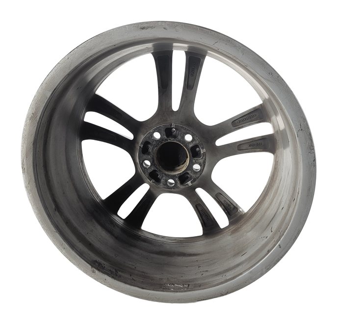 Thumbnail 3: 09-17 BMW 5 GT 7 SERIES (F01 F07) FRONT 20x8.5 ///M 5 DOUBLE 10-SPOKE WHEEL RIM