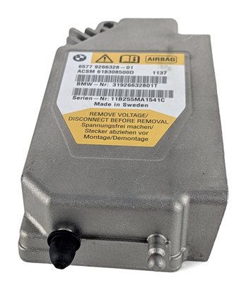 Thumbnail 4: 09-13 BMW 535iGT 550iGT 740i 750i 760i B7 (F01 F07 F10) SRS BAG CONTROL MODULE
