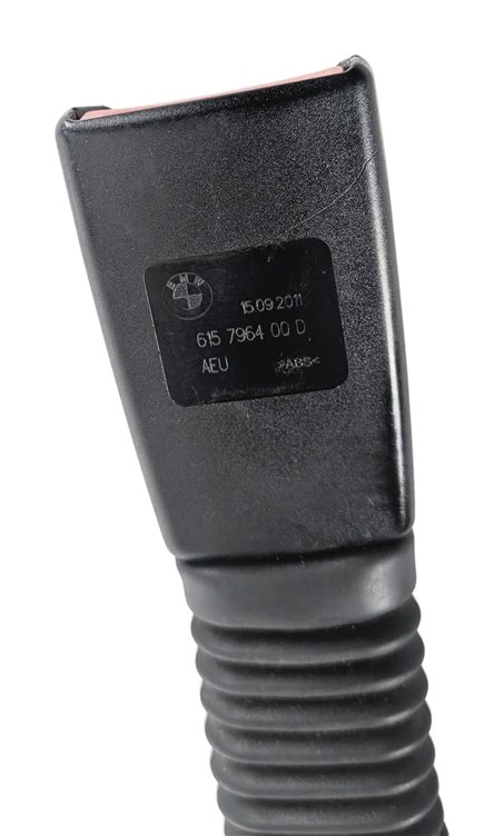 Thumbnail 6: 10-17 BMW 5 7 GT SERIES F01 F07 F10 FRONT LEFT & RIGHT SEATBELT BUCKLE RECEIVER