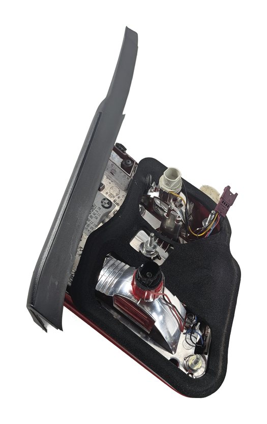 Thumbnail 6: 09-12 BMW 740i 750i 760i B7 F01 REAR RIGHT INNER TRUNK LID TAILLIGHT LIGHT LAMP