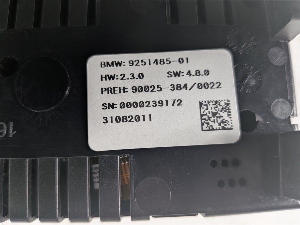 Thumbnail 10: 09-17 BMW 528i 535i 550i 645i 740i 750i 760i (F01 F10) REAR TEMPERATURE CONTROL