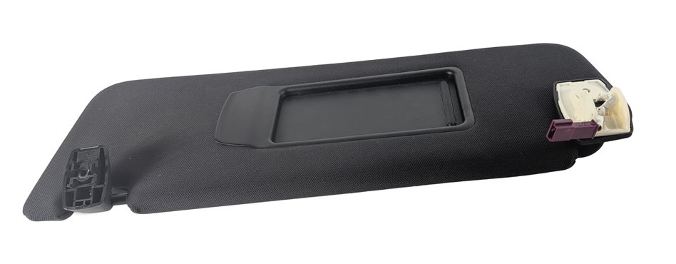 Thumbnail 5: 2009-2015 BMW 740i 750i 760i B7 (F01) FRONT LEFT & RIGHT SUN VISOR SET (Black)