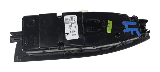 Thumbnail 7: 09-15 BMW 740i 750i 760i B7 (F01) DRIVER WINDOW SWITCH w/ SHADE & P-FOLD (BLACK)