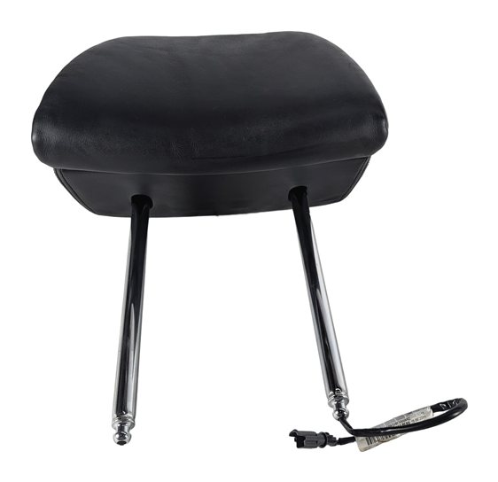 Thumbnail 3: 09-13 BMW 5GT 7 SERIES F01 F02 F04 F07 FRONT COMFORT SEAT HEADREST SET-2 (Black)