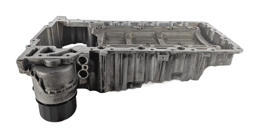 Thumbnail 4: 09-19 BMW 550i 550iGT 650i 750i F01 F07 F10 RWD 4.4L N63 UPPER ENGINE OIL PAN
