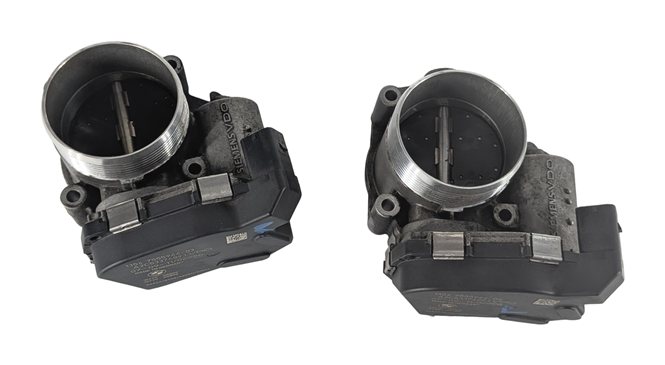 Thumbnail 2: 08-18 BMW 5 6 7 M5 M6 (E70 F01 F10 F12 F15 F16) 4.4L ENGINE THROTTLE BODY SET-2