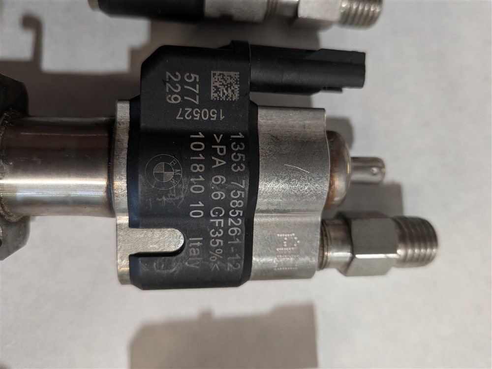 Thumbnail 14: 08-16 BMW 3 5 7 X5 X6 Z4 3.0L 4.4L N54 N63 FUEL INJECTOR SET/8 (INDEX 11/12 MIX)