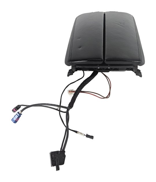 09-15 BMW 7 SERIES F01 F02 F04 FRONT CENTER CONSOLE ARMREST w/STORAGE (Black)