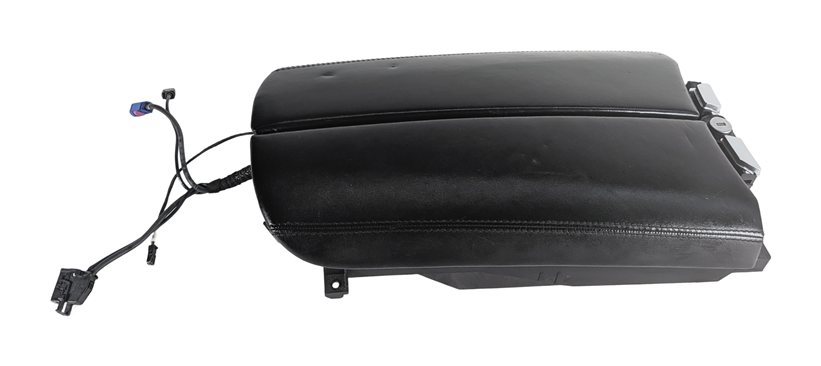 Thumbnail 3: 09-15 BMW 7 SERIES F01 F02 F04 FRONT CENTER CONSOLE ARMREST w/STORAGE (Black)