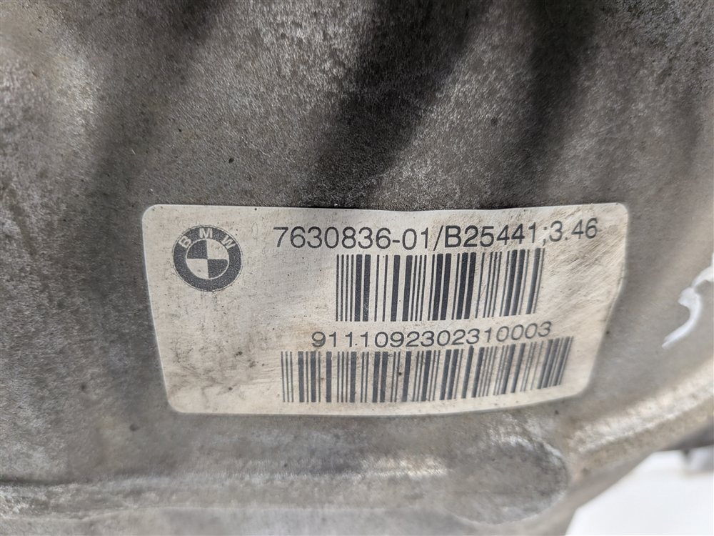 Thumbnail 6: 2012 BMW 750i F01 4.4L TWIN TURBO REAR DIFFERENTIAL DIFF 3.46 RATIO