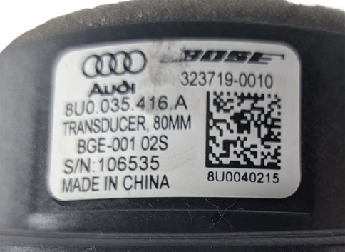 Thumbnail 15: 2016 AUDI Q3 (8U) BOSE SPEAKER SET/11 WOOFER MIDRANGE TWEETER SOUND SYSTEM