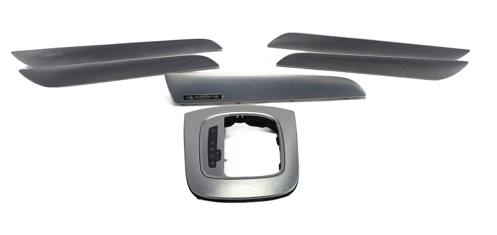 2016 AUDI Q3 (8U) INTERIOR DASH DOOR CONSOLE TRIM SET (Aluminium Satellite)
