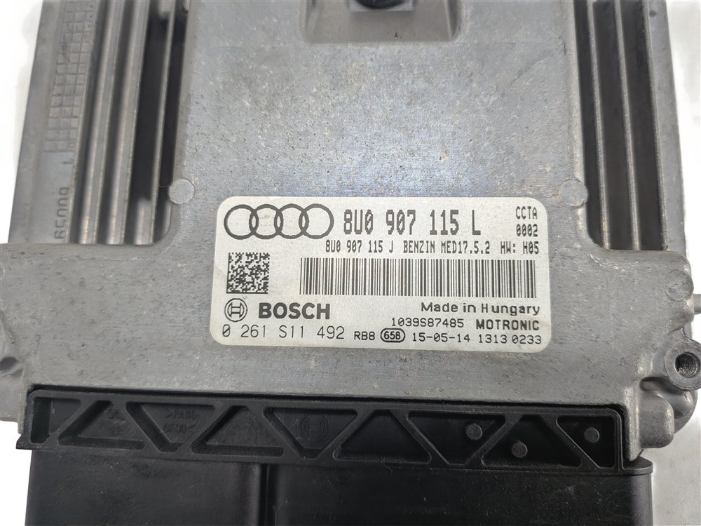 Thumbnail 19: 2015-2017 AUDI Q3 (8U) 2.0L (CCTA) ECM BCM CLUSTER GATEWAY KESSY ELV KEY SET/8