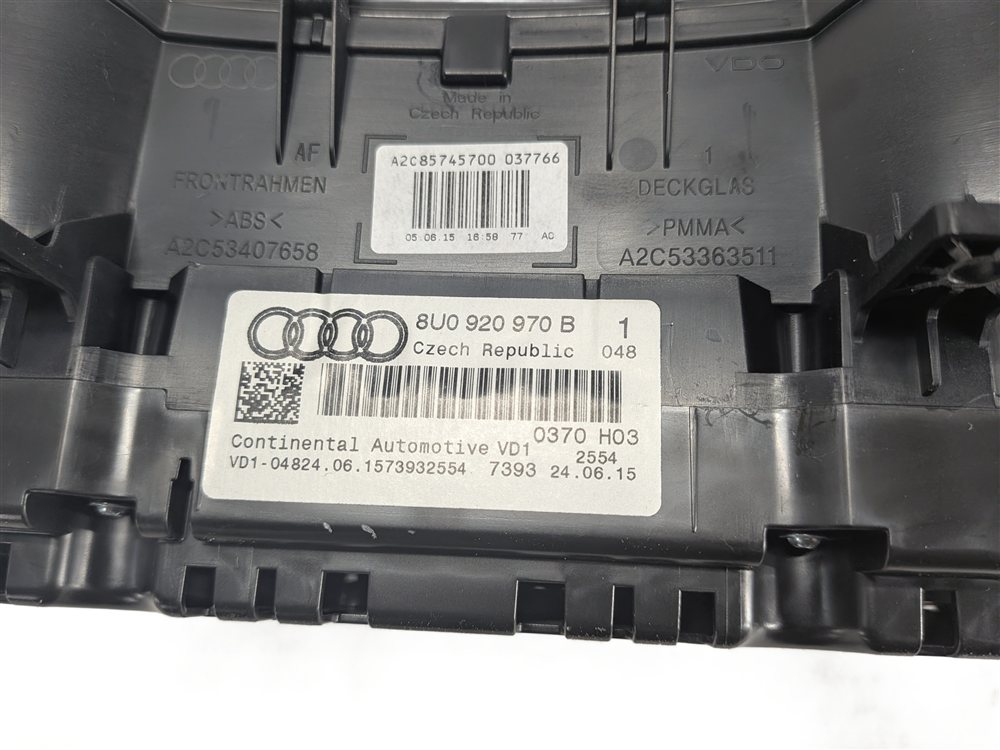 Thumbnail 26: 2015-2017 AUDI Q3 (8U) 2.0L (CCTA) ECM BCM CLUSTER GATEWAY KESSY ELV KEY SET/8