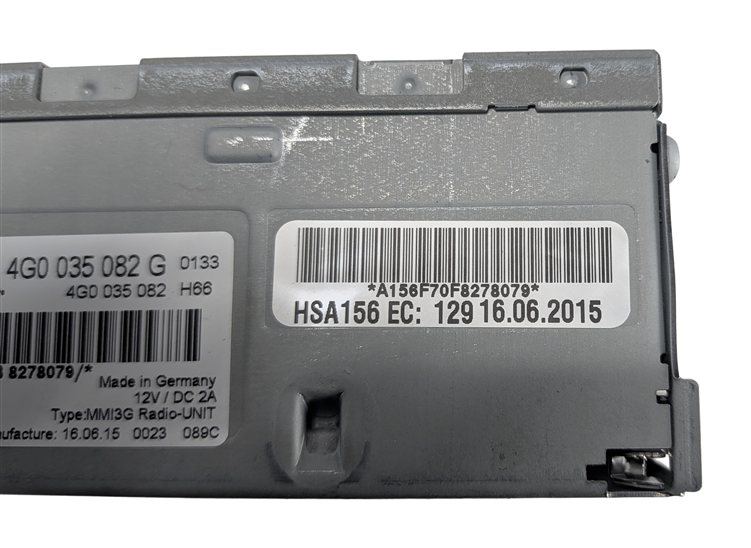 Thumbnail 8: 09-17 VW / AUDI A4 S6 Q3 Q5 Q7 RS5 S5 S6 TOUAREG RADIO RECEIVER CONTROL MODULE