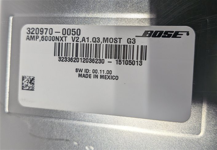 Thumbnail 8: 2015-2018 AUDI Q3 (8U) RADIO STEREO ENTERTAINMENT BOSE AUDIO AMPLIFIER AMP