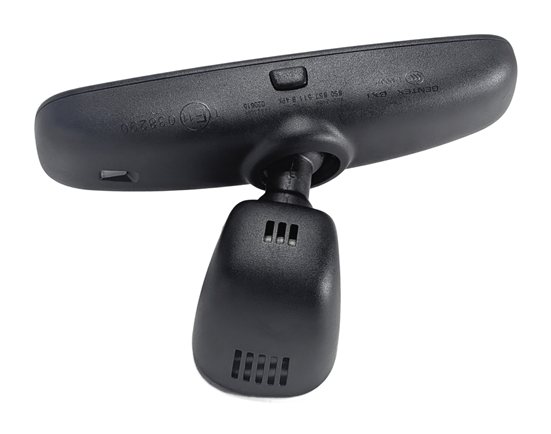 Thumbnail 4: 2015-2018 AUDI A3 Q3 S3 (8U 8V 8VF) AUTODIM REARVIEW MIRROR w/ COMPASS (Black)