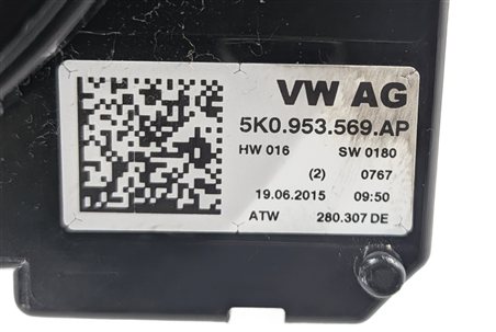 Thumbnail 7: 2015-2018 AUDI Q3 (8U) STEERING COLUMN BLINKER WIPER CRUISE COMBINATION SWITCH