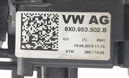 Thumbnail 9: 2015-2018 AUDI Q3 (8U) STEERING COLUMN BLINKER WIPER CRUISE COMBINATION SWITCH
