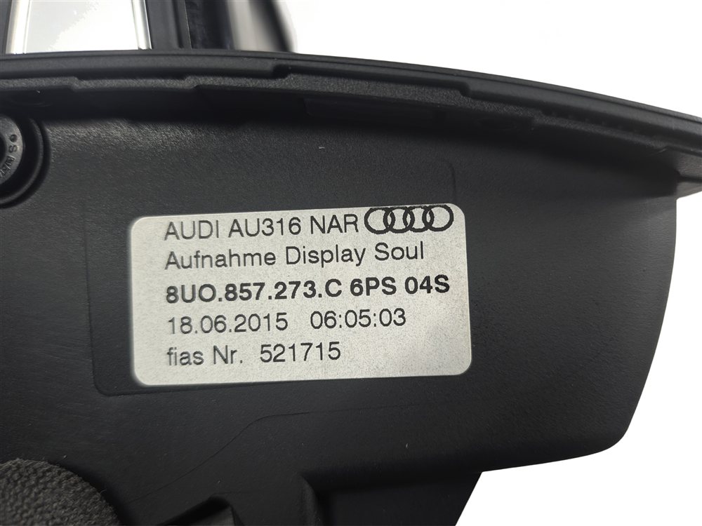 Thumbnail 7: 2015-2018 AUDI Q3 (8U) RADIO PHONE MEDIA MULTIMEDIA 7" COLOR DISPLAY SCREEN