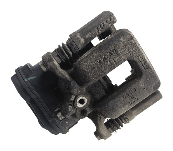 Thumbnail 2: 16-18 AUDI Q3 8U REAR LEFT & RIGHT BRAKE CALIPER SET 2 w/ PARKING BRAKE ACTUATOR