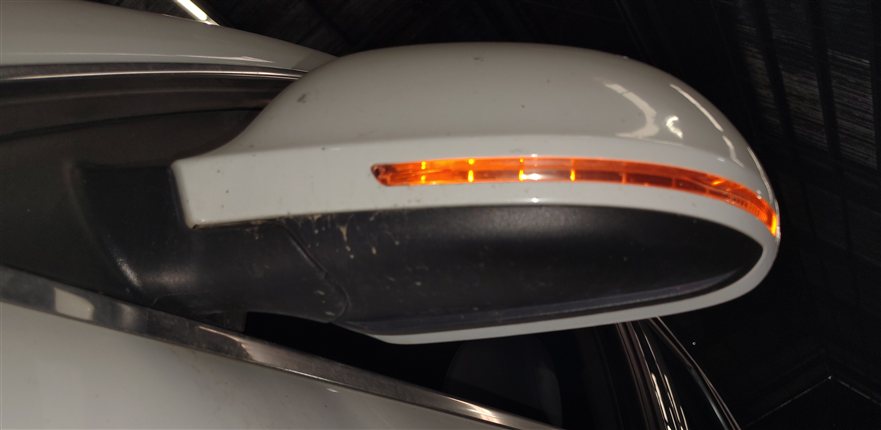 Thumbnail 2: 15-18 AUDI Q3 8U LEFT DOOR MIRROR AUTODIM PFOLD HEATED BLIND SPOT (White)