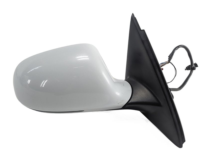 Thumbnail 4: 15-18 AUDI Q3 8U RIGHT DOOR MIRROR AUTODIM PFOLD HEATED BLIND SPOT (White)