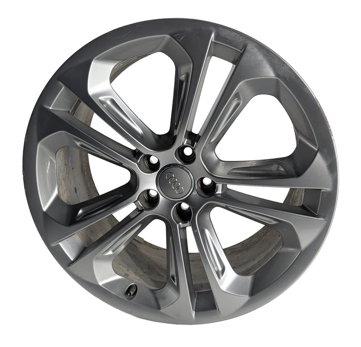 2015-2018 AUDI Q3 (8U) 19X8.5 5 TWIN SPOKE GUNMETAL ALLOY WHEEL RIM