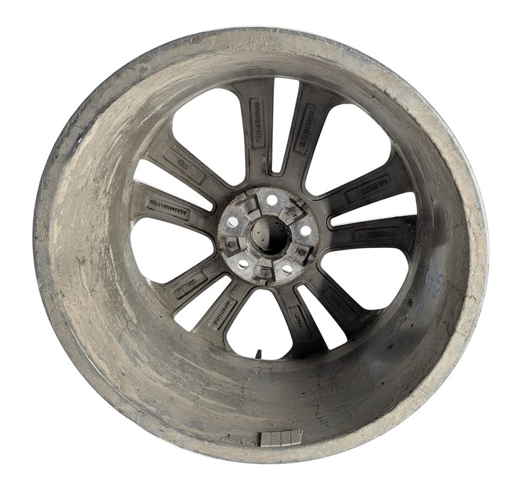 Thumbnail 3: 2015-2018 AUDI Q3 (8U) 19X8.5 5 TWIN SPOKE GUNMETAL ALLOY WHEEL RIM