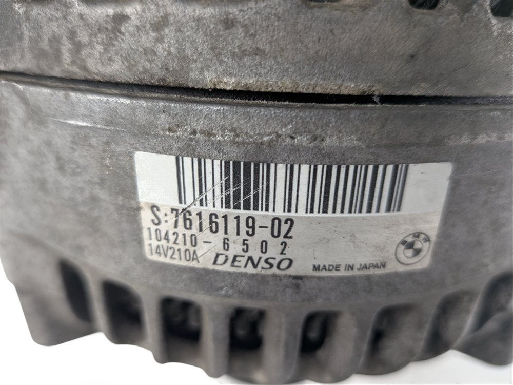 Thumbnail 6: 12-18 BMW 328i 428i 528i X1 X3 Z4 (E89 F25 F26 F30 F33) 2.0L 210 AMP ALTERNATOR