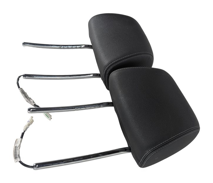 Thumbnail 4: 11-17 BMW X3 (F25) FRONT LEFT & RIGHT COMFORT SEAT HEADREST SET 2 (Black)