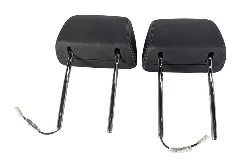 Thumbnail 6: 11-17 BMW X3 (F25) FRONT LEFT & RIGHT COMFORT SEAT HEADREST SET 2 (Black)