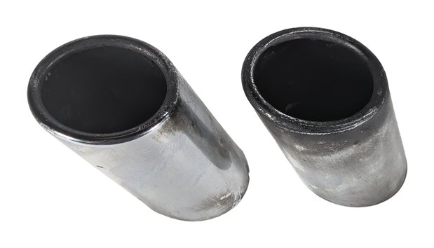 Thumbnail 2: 14-16 BMW X3 X4 (F25) 3.0L (N55) ENGINE MUFFLER EXHAUST PIPE TIP SET/2 (CHROME)