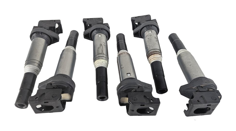 Thumbnail 2: 11-18 BMW E84 E89 F10 F15 F16 F25 F26 F30 F31 F32 TURBO IGNITION COIL SET 6