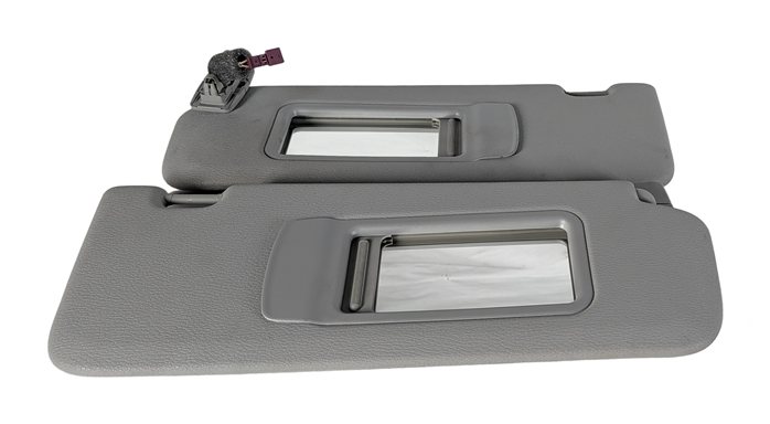 Thumbnail 2: 2011-2018 BMW X3 X4 (F25 F26) FRONT LEFT & RIGHT SUNVISOR SHADE SET (Gray)