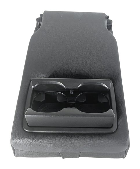 Thumbnail 5: 2011-2017 BMW X3 (F25) REAR SEAT CENTER CONSOLE ARMREST CUPHOLDER (Black)